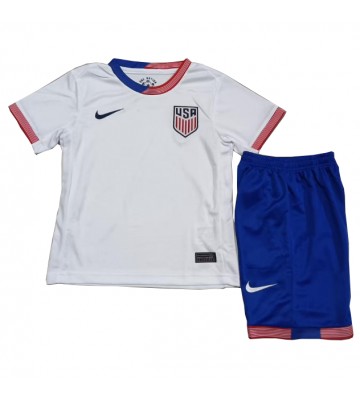 Estados Unidos Primera Equipación Niños Copa America 2024 Manga Corta (+ Pantalones cortos)